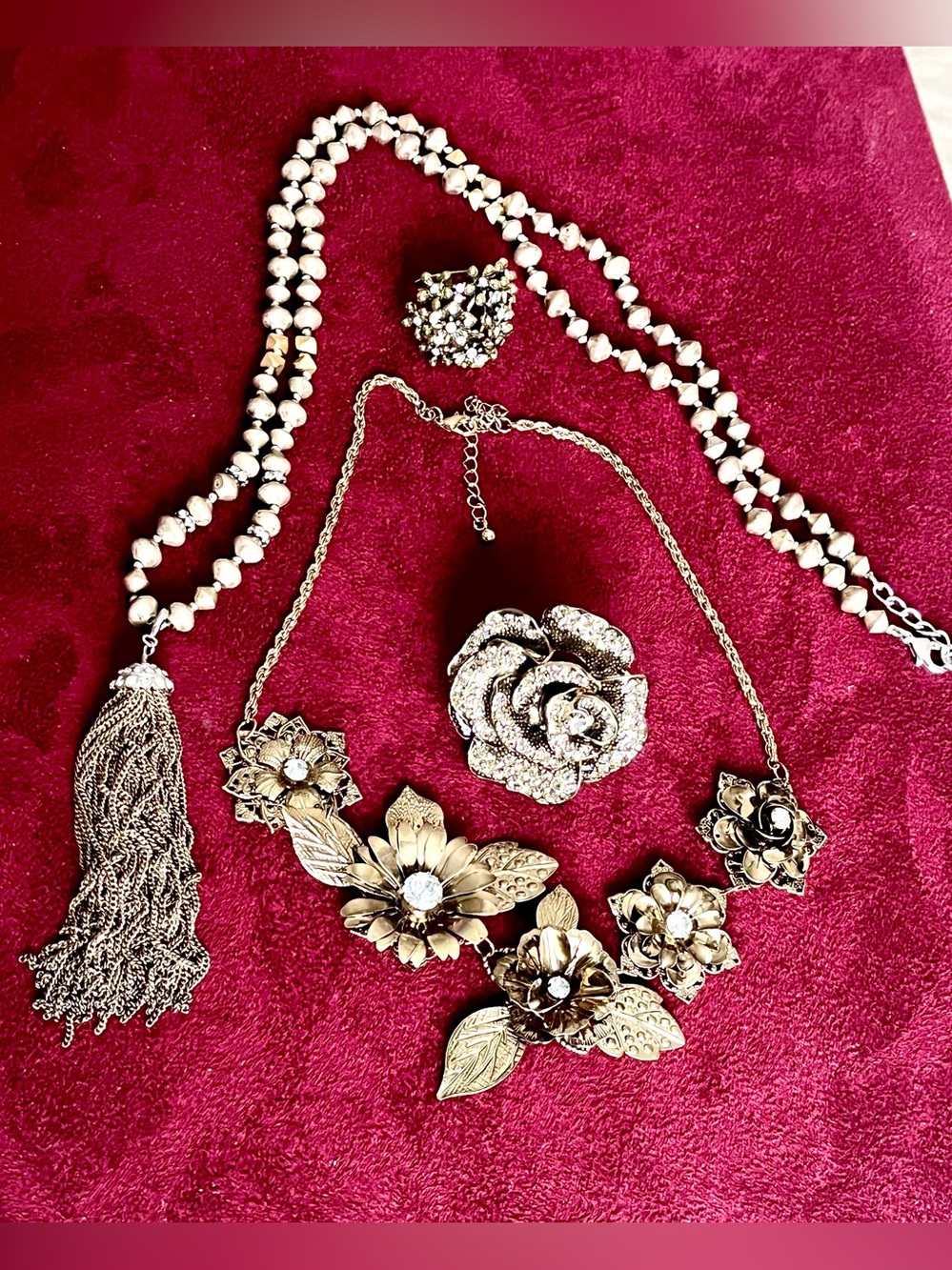 Vintage Bronze Jewelry lot